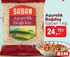 SABAN AŞURELİK BUĞDAY 1 KG